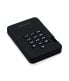 iStorage diskAshur2 256-bit 1TB USB 3.1 secure encrypted hard drive - Black IS-DA2-256-1000-B - 1000 GB - 3.2 Gen 1 (3.1 Gen 1) - 5400 RPM - Black