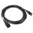 LANBERG CA-C13E-11CC-0050-BK 5 m Power Cord