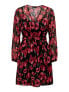 Dámské šaty ONLMARISE Regular Fit 15305034 Poppy Red