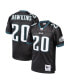 ფოტო #1 პროდუქტის Men's Brian Dawkins Black Philadelphia Eagles 2003 Authentic Throwback Retired Player Jersey