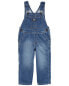 Фото #3 товара Toddler Knit-Like Denim Overalls 5T