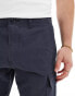 Jack & Jones loose fit cargo trouser in blue grey Синий, W29 L30 - фото #5