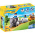 Фото #1 товара Игровой набор Playmobil 70405 Animal Train (Железная дорога с животными)
