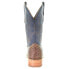 Фото #5 товара Corral Boots Ostrich Embroidered Square Toe Cowboy Mens Blue, Brown Casual Boot
