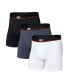 ფოტო #1 პროდუქტის Men's Non-Stop Stretch Boxer Fly Brief, Pack of 3