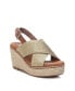Фото #8 товара Women's Jute Wedge Sandals By Gold