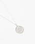 Фото #6 товара ASOS DESIGN sterling silver necklace with St Chris pendant in silver