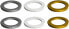 Фото #1 товара Тормозной калипер Magura 2-поршневый комплект цветной обшивки для одного калипера, белый, золотой, серебряный