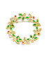 Фото #2 товара Брошь Bling Jewelry Christmas Holiday Wreath