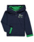 Toddler Boys Navy, Heathered Gray Notre Dame Fighting Irish Poppies Hoodie and Sweatpants Set