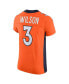 Фото #3 товара Men's Russell Wilson Orange Denver Broncos Vapor Elite Jersey