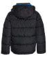 Big Boys Quilted Full-Zip Hooded Puffer Jacket