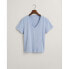 Фото #3 товара GANT Reg Sunfaded short sleeve v neck T-shirt