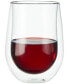 Фото #2 товара Zwilling Sorrento Double Wall Stemless Red Wine Glasses, Set of 2