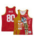 Фото #1 товара Men's Jerry Rice Scarlet San Francisco 49ers 1994 Player Burst Tank Top