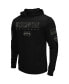 Фото #3 товара Men's Black Mississippi State Bulldogs OHT Military-Inspired Appreciation Hoodie Long Sleeve T-shirt