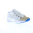 Reebok Question Low Mens White Leather Lace Up Athletic Basketball Shoes 9.5