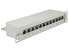 Фото #1 товара Delock 43299 - RJ-45 - Grey - Rack mounting - 1U - 254 mm - 44 mm