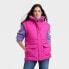 Фото #1 товара Women's Puffer Vest - Universal Thread Purple L