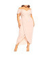 ფოტო #1 პროდუქტის Plus Size Entwine Maxi Dress