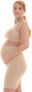 Фото #8 товара Heart Mother Maternity Slip-Overbelly Briefs with Long Leg, Seamless Support, Over belly Shorts, Beige/Black, Pack of 1 and 2 - 5500