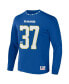 ფოტო #3 პროდუქტის Men's NFL X Staple Royal Los Angeles Rams Core Long Sleeve Jersey Style T-shirt