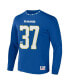 Men's NFL X Staple Royal Los Angeles Rams Core Long Sleeve Jersey Style T-shirt Синий, S - фото #3