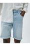 Фото #13 товара Шорты мужские Koton с карманами и пуговицами, детали с отворотом из хлопка