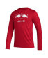 Men's Red New York Red Bulls Icon Long Sleeve T-shirt