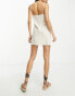 Rhythm classic mini summer dress in cream