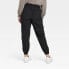 Фото #3 товара Women's Lined Winter Woven Joggers - All in Motion Black M