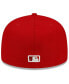 Фото #2 товара Men's Red Los Angeles Angels City Connect 59FIFTY Fitted Hat