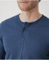 Men's Cotton Softspun Long Sleeve Henley