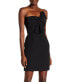 Alexia Admor 157861 Women's Bow Tie Strapless Dress Solid Black Sz. 12