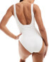 Фото #2 товара Accessorize lexi mesh v front swimsuit in white