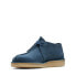 Фото #8 товара Clarks Desert Trek 26170134 Mens Blue Nubuck Oxfords & Lace Ups Casual Shoes