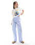 Cotton On boxer style pyjama trousers in blue stripe