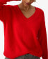 Фото #3 товара Women's Easy Breezy V-Neck Pullover Sweater