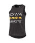 ფოტო #4 პროდუქტის Women's Black, Gold Iowa Hawkeyes Team Tank Top and Pants Sleep Set