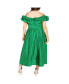 ფოტო #2 პროდუქტის Plus Size Mayah Dress