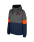 ფოტო #2 პროდუქტის Men's Charcoal Auburn Tigers Miles Full-Zip Jacket