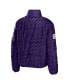 Women's Purple Baltimore Ravens Puffer Full-Zip Jacket