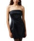 Фото #4 товара Women's Structured Satin Strapless Dress