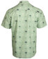 Фото #2 товара Men's Palm Solo Print Short-Sleeve Button-Up Shirt