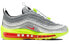 Nike Air Max 97 (GS) 防滑耐磨 低帮 跑步鞋 女款 银 / Кроссовки Nike Air Max BQ8437-002