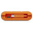 LaCie Rugged Secure - 2000 GB - 2.5" - 3.2 Gen 1 (3.1 Gen 1) - Orange - White