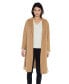 Women's Cashmere Wool Double Face Overcoat with Belt