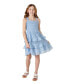 ფოტო #1 პროდუქტის Big Girls Open Back Eyelet Dress