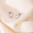 Silver earrings with pearls Pearl SAER51