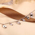 Silver necklace Foglia SAKH43